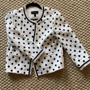 J Crew Polka Dot jacket